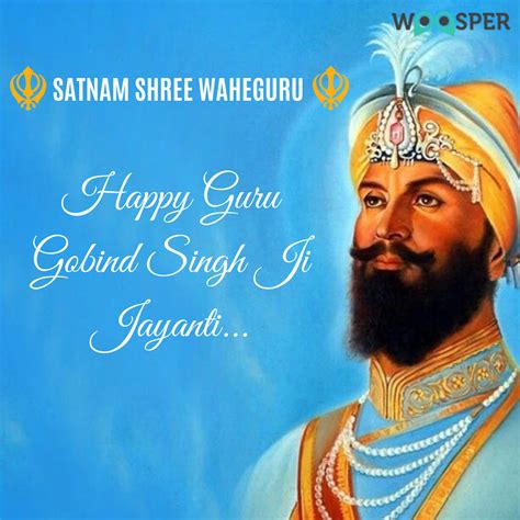 Happy Guru Gobind Singh Jayanti | Guru gobind singh, Jayanti, Happy