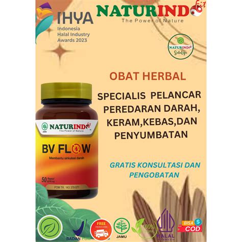 Jual OBAT HERBAL BV FLOW MEMBANTU MENGATASI SIRKULASI PEREDARAN DARAH