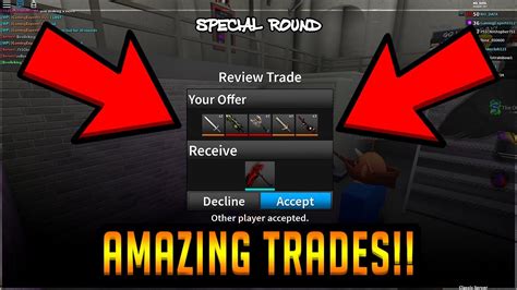 I Cant Believe That I Got This Trade Roblox Assassin Youtube