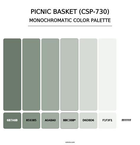 Benjamin Moore Picnic Basket Csp 730 Paint Coordinating Colors And