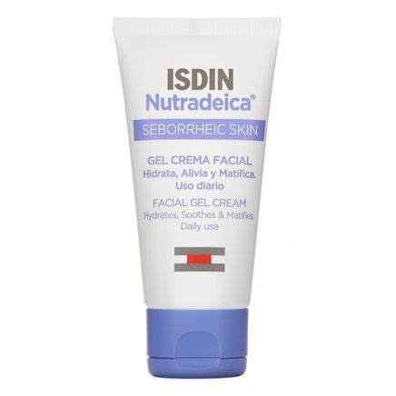 Isdin Nutradeica Crema Gel Facial Para Piel Seborreica Ml Con