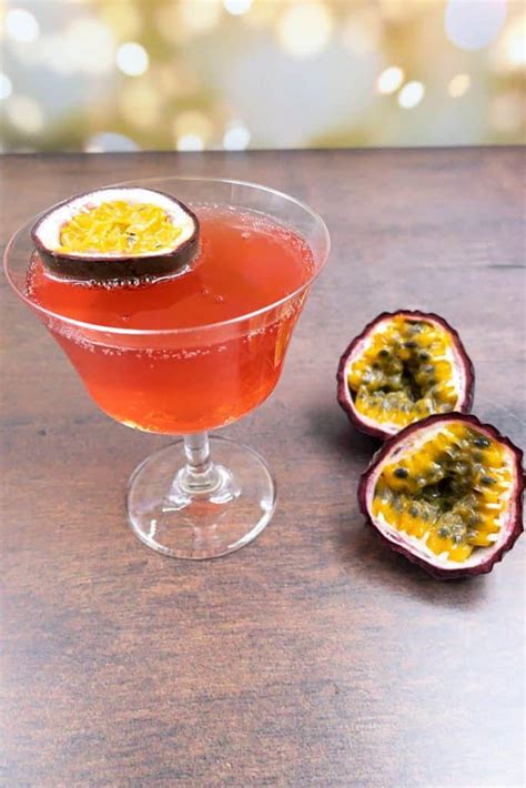 Passion Fruit Spritz Splash Of Taste Vegetarian Recipes