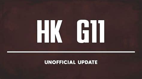 Hk G Unofficial Update Fallout Mod Mod