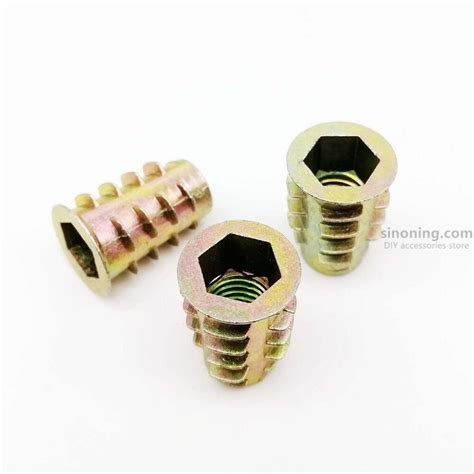 10X M4 M5 M6 M8 Metal Hexagon Hex Socket Head Embedded Insert Nut E Nut