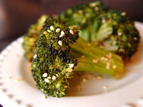 Jamie Cooks It Up Roasted Broccoli With Balsamic And Sesame Glaze