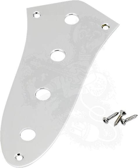 Fender Jazz Bass® Control Plate 4 Hole Chrome 0992057100