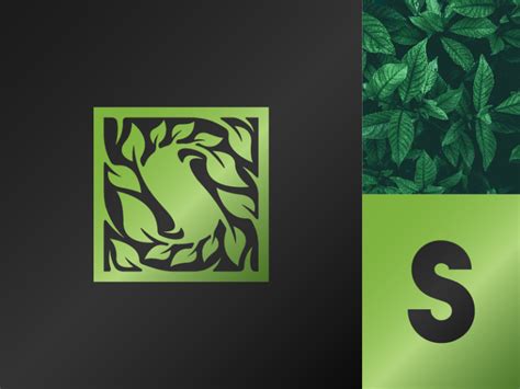 Shady S Leaf Logo By Vyraz On Dribbble