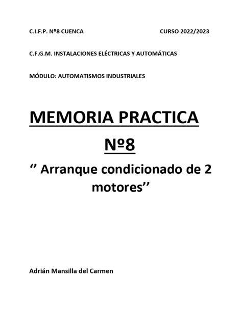 Documento 14 Pdf Energia Electrica Equipo Eléctrico