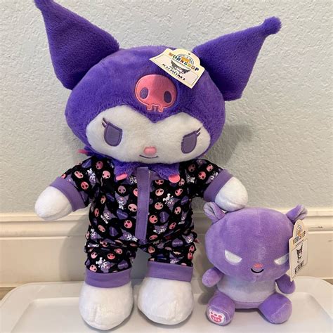 Nwt Build A Bear Purple Kuromi In Sleeper With Baku Set In 2024 Build