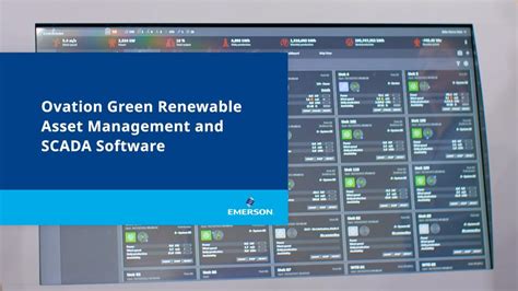 Ovation Green Renewable Asset Management And SCADA Software Technology