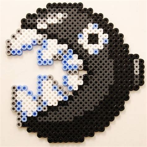 Chain Chomp Perler Bead Figure By Ashmoondesigns On Deviantart Artofit