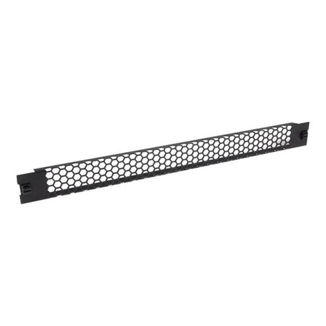 Blanking Panel 1u Vented 19in Tool Less Steel Black