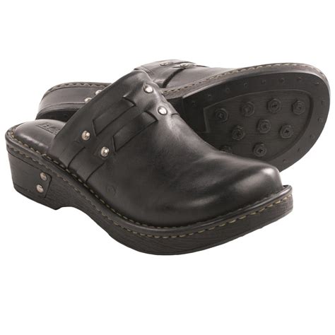 Born Dezi Leather Clogs For Women 8615c Save 44