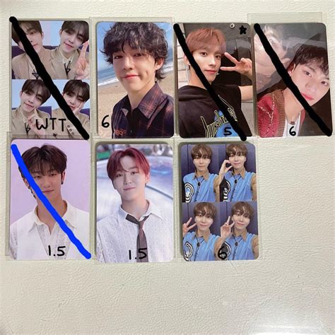 Wts Wtt Seventeen Photocards Svt An Ode Heng Garae Incomplete