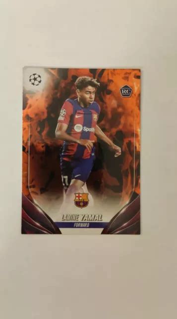 Topps Uefa Club Competitions Fc Barcelona Lamine Yamal