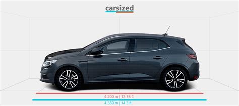 Dimensions Renault Megane Vs Renault M Gane Present