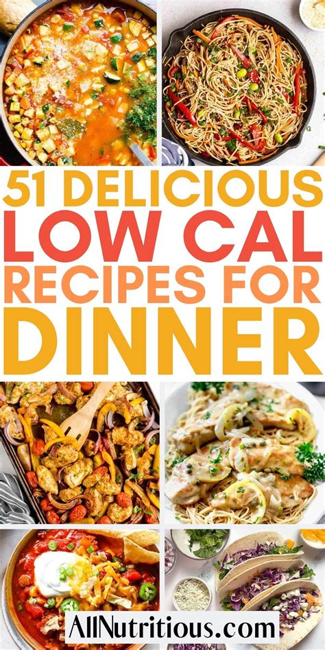 51 Easy Low Calorie Dinner Ideas Artofit