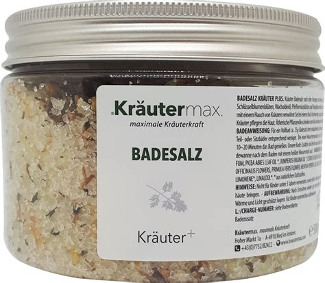 Sels De Bain Aux Herbes G Kr Uter Max Boutique En Ligne