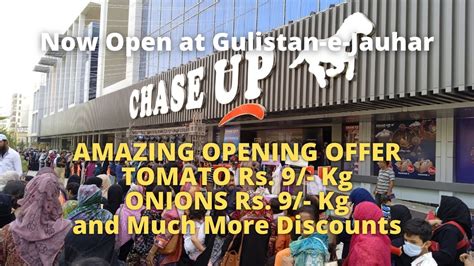 Chase Up Johar Chowrangi Grand Opening Biggest Discount Amazing