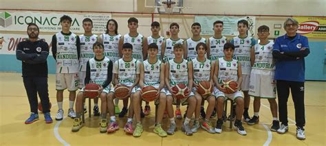 MANDURIA Basket La Squadra Under 18 Della Vis Nova Messapica