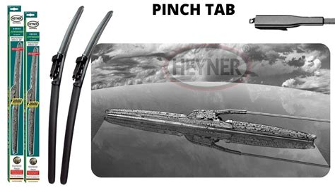 How To Fit Heyner Hybrid Windscreen Wiper Blades Pinch Tab Wiper Arm