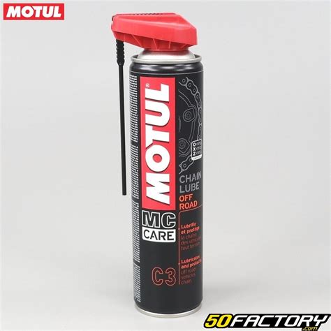 Graisse de chaîne Motul C3 Chain Lube Off Road 400ml carton de 12