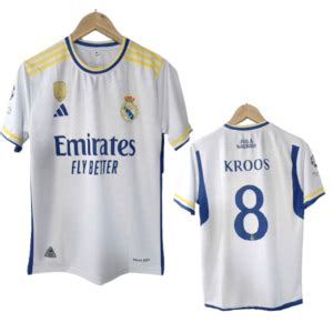 Real Madrid 2023 24 Toni Kroos Home Jersey Cyberried Store