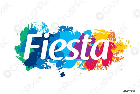 Abstract logo for the Fiesta Vector illustration - stock vector 1452799 ...