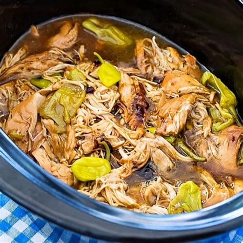 Crock Pot Mississippi Chicken Spicy Southern Kitchen