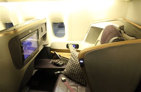 A Great Sleeping Experience In Singapore Airlines Business Class