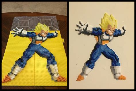 Super Saiyan Vegeta Perler Sprite By Jnjfranklin On DeviantArt Super