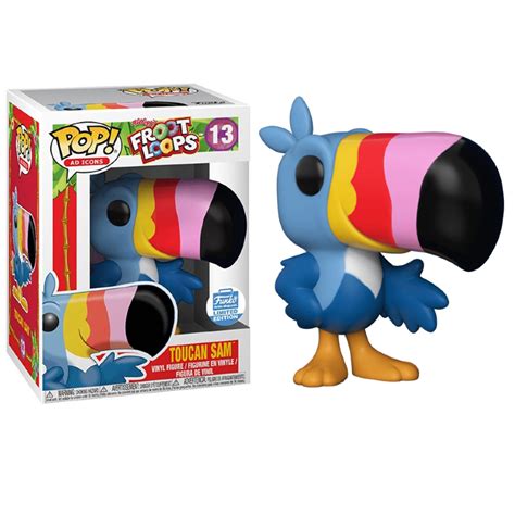 Funko Pop Ad Icons Froot Loops Toucan Sam 13 Exclusivo Original Moça Do Pop Funko Pop é Aqui