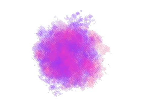 Salpicadura De Pintura P Rpura Y Rosa Sobre Un Fondo Blanco Vector