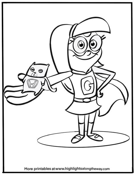 Hamster and Gretel Coloring Page in 2024 | Coloring pages, Disney ...