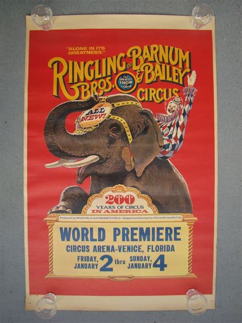 Anonymous Circus Ringling And Barnum Bros And Bailey Catawiki