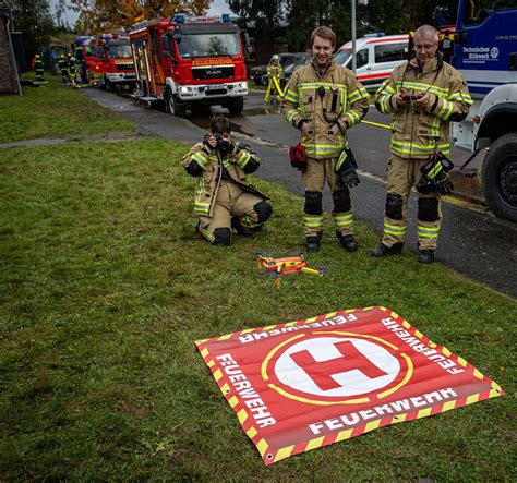 Freiwillige Feuerwehr Nümbrecht Feuerwehr Nümbrecht nimmt an Übung