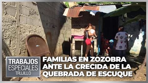 Familias En Zozobra Ante La Crecida De La Quebrada De Escuque Especiales Vpitv Youtube