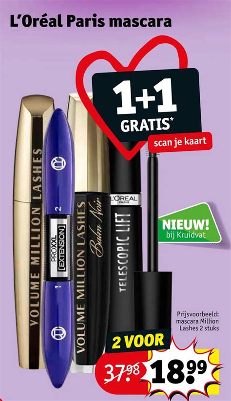 L Or Al Paris Mascara Aanbieding Bij Kruidvat