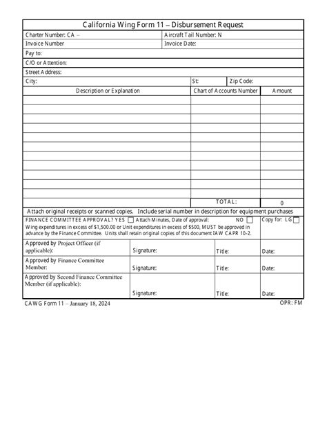 Cawg Form 11 Fill Out Sign Online And Download Fillable Pdf Templateroller