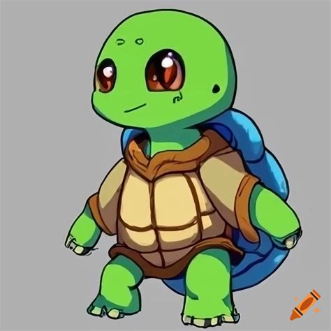 Anime Chibi Turtle On Craiyon