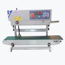 Automatic Stainless Steel Continuous Band Sealer Capacity Pouch