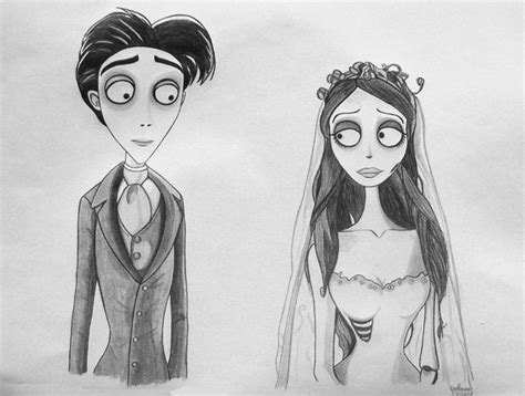 Victor and Emily drawing | Corpse bride art, Tim burton drawings ...