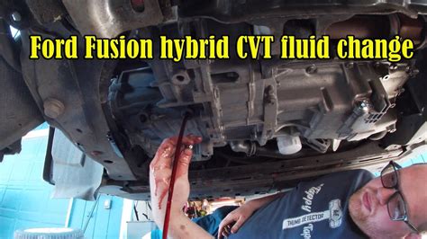 Transmission Fluid Change On Ford Fusion