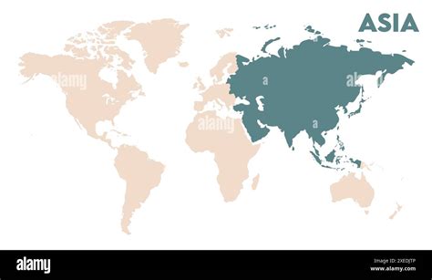 Mapa político de asia pacific immagini e fotografie stock ad alta