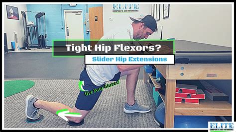 Hip Flexor Tightness Exercise Slider Hip Extensions Youtube