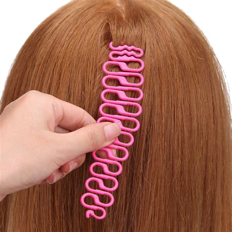 French Hair Braiding Tool Centipede Braider Roller Hook With Magic