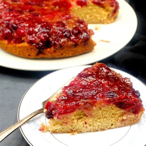 Vegan Cranberry Upside Down Cake Holy Cow Vegan Doctor Woao