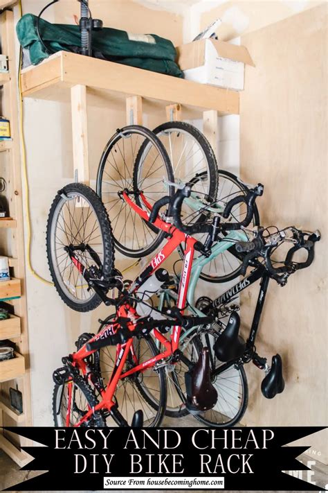 35 DIY Bike Rack Ideas To Keep Your Ride Safe - DIYsCraftsy