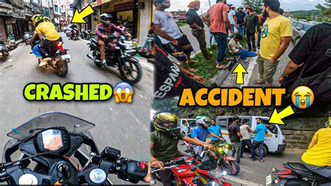 Most Hyper Rideof My Life Sunday Ride Pr Hua Crash Crowd Se Hue