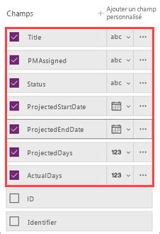 Cr Er Une Application Canevas Pour G Rer Des Projets Power Apps